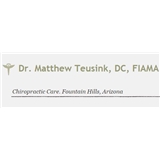 Dr. Matthew Teusink, DC, FIAMA